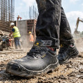 Giày bảo hộ ZBOOT Z119 mũi thép, dế lót thép chông đinh, chống trơn trượt, Size 41