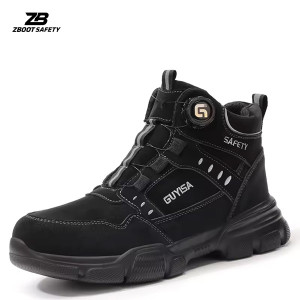 Giày bảo hộ lao động ZBOOT Z118 khóa vặn tự động, mũi thép chịu lực, đế Kevlar chống đinh, chống trượt