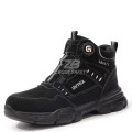 Giày bảo hộ lao động ZBOOT Z118 khóa vặn tự động, mũi thép chịu lực, đế Kevlar chống đinh, chống trượt, Size 42