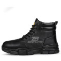 Giày bảo hộ ZBOOT Z131 thiết kế cao cổ, mũi thép, đế thép, da chống thấm nước, Size 41