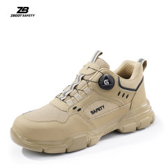 Giày bảo hộ lao động khóa vặn thông minh, chống đinh, thoáng khí ZBOOT Z142