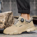 Giày bảo hộ lao động khóa vặn thông minh, chống đinh, thoáng khí ZBOOT Z142, Size 42