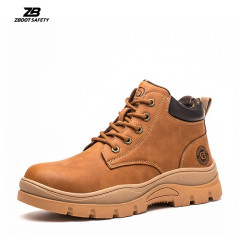 Giày bảo hộ lao động chất liệu da cao cấp, chống đinh, chống trơn trượt ZBOOT Z134