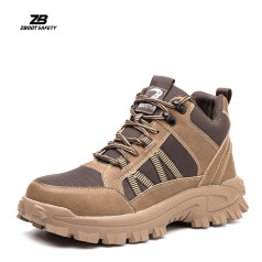 Giày bảo hộ lao động cao cổ an toàn, chống đinh, chống dập ngón ZBOOT Z101