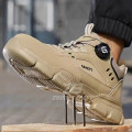 Giày bảo hộ lao động khóa vặn thông minh, chống đinh, thoáng khí ZBOOT Z142, Size 42