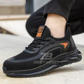 Giày bảo hộ lao động siêu nhẹ, thoáng khí, chống đinh, chống va đập ZBOOT Z128, Size 41