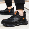 Giày bảo hộ lao động siêu nhẹ, thoáng khí, chống đinh, chống va đập ZBOOT Z128, Size 41