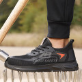 Giày bảo hộ lao động siêu nhẹ, thoáng khí, chống đinh, chống va đập ZBOOT Z128, Size 41