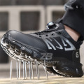 Giày bảo hộ lao động thiết kế núm vặn, đế chống đinh, chống trượt  ZBOOT Z125, Size 41